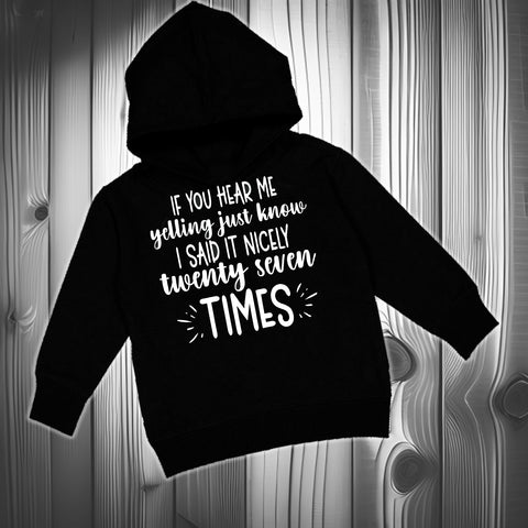 27 Times Hoodie  (Adult)