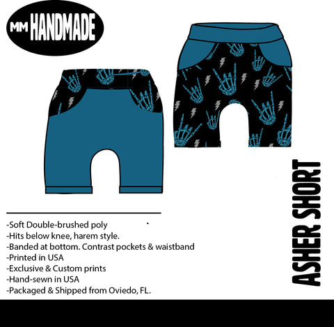 MTO-Asher Harem Short, Skelly Rock