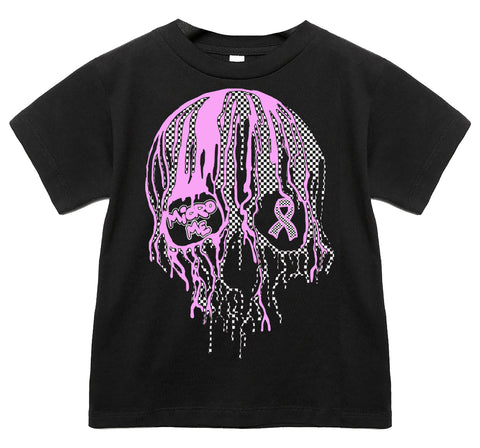 Awareness23  Drip Skull Tee or LS, Black (Infant, Toddler, Youth, Adult)