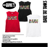 BABE Tat Tanks, (Multiple Options)