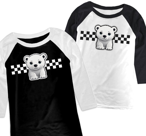 BABY POLAR BEAR Raglans (Multiple Options)