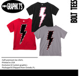 BOLT TEES, (Multiple Options)