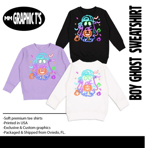 Ghost Boy Crew Fleece,  (Multiple Options)