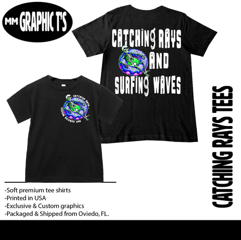 Catching Rays TEES, (Multiple Options)