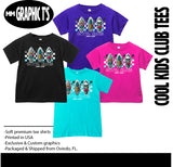 Cool Kids Surf Club Tee, (Multiple Options)