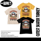 Cutest SKATER Turkey Tees