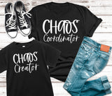 Chaos Creator/Coordinator Tee  (Toddler, Youth, Adult)