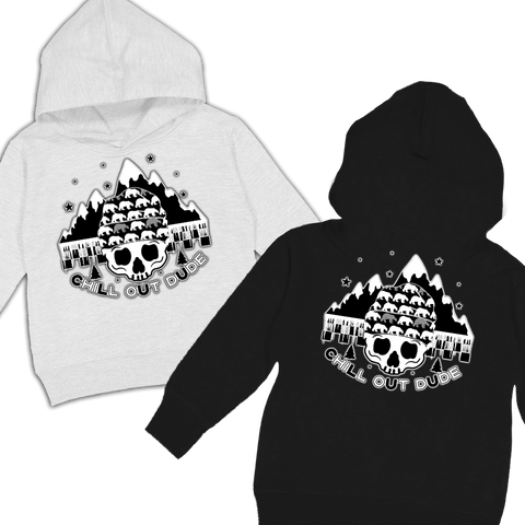 CHILL Skull Hoodies, (Multiple Options)