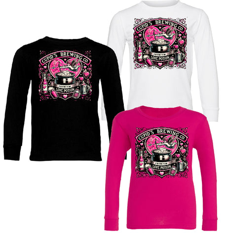 Cupid's Brew Long Slv.Shirts (Pink Group)