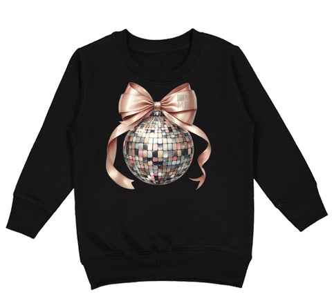 NY Disco Ball BOW, Black