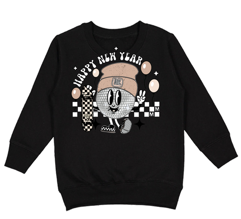 Disco Dude Sweatshirt , Black