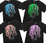 Awareness23  Drip Skull Tee or LS, Black (Infant, Toddler, Youth, Adult)