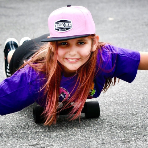 Pink/Black Snapback Classic Patch (Child, Adult)