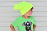 Neon POM Beanies, Adult