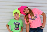 Neon POM Beanies, Adult