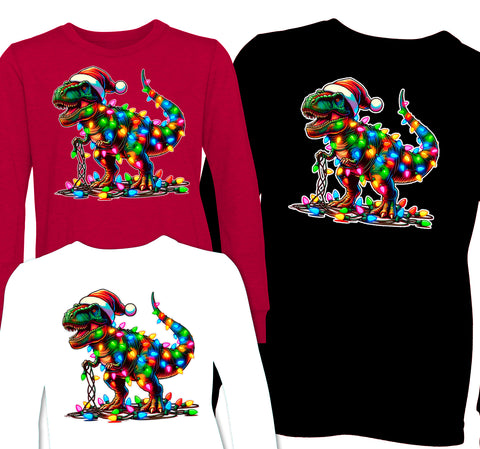 DINO Christmas Tees & Long Sleeves