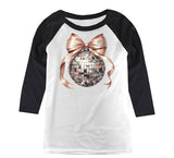 NYE Disco Ball BOW Raglans