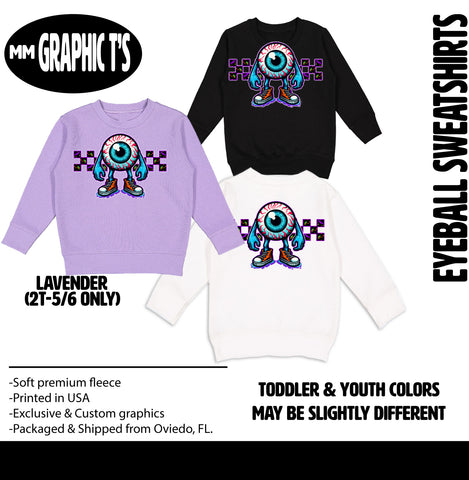 Eyeball Crew Fleece,  (Multiple Options)