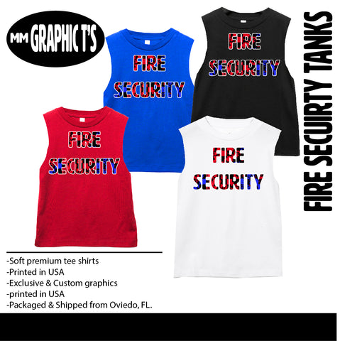 RWB Fire Security Tanks, (Multiple Options)