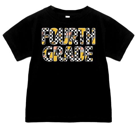 FOURTH School Bolt TEES, Black