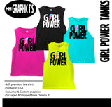 GIRL Power TANKS, (Multiple Options)