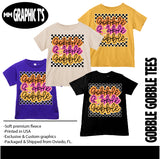 Gobble Gobble Checks Tees