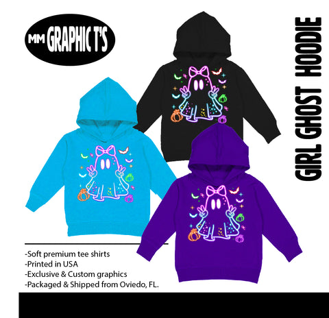 Girl Ghost Hoodies,  (Multiple Options)