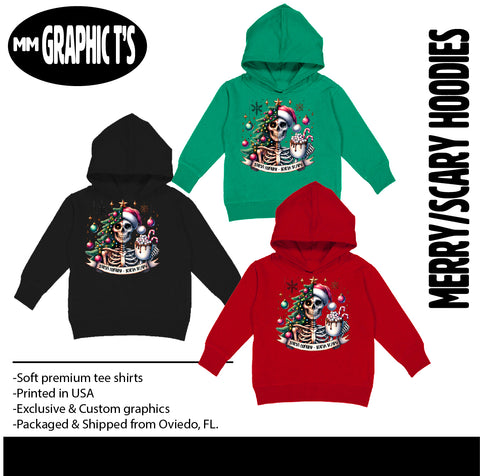 Merry/Scary Hoodies,  (Multiple Options)