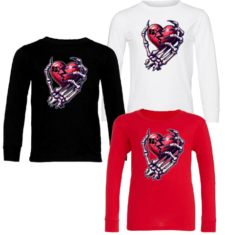 Boney Heart Long Slv.Shirts (Red Group)