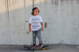 Skate Tree FairIsle Tee, White (Infant, Toddler, Youth, Adult)