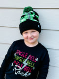 XMAS MASH UP BEANIE (ONE SIZE-YOUTH/SMALL ADULT)