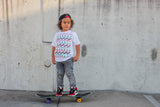 Skate Tree FairIsle Tee, White (Infant, Toddler, Youth, Adult)