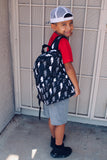 Checker Bolt Backpack, Full Size Child