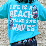 Life's A Beach Tee & Hat BUNDLE, Youth