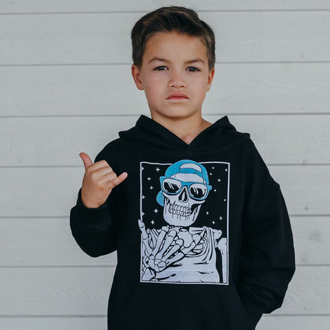 Cool Dude Skelly Hoodies, (Multiple Options)