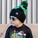 XMAS MASH UP BEANIE (ONE SIZE-YOUTH/SMALL ADULT)