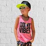 Black/Neon Yellow  Brim Lidz (Child)