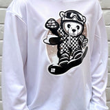 Snowboarding POLAR BEAR Long Slv Shirts (Multiple Options)