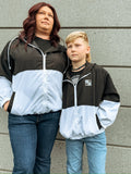 Coastal Vibes Rain Jacket, B&W (infant to adult)