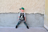 UG- Big Foot Raglan, B/W (Toddler, Youth)