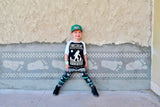 UG- Big Foot Raglan, B/W (Toddler, Youth)