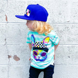 Neon Bunny (Snapback)  Tees (Multiple Colors)