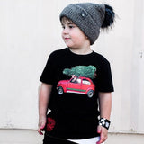 Moose Tree Tee, Black (Infant, Toddler, Youth, Adult)