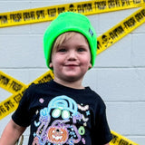 Beanie, Neon Green (Child)