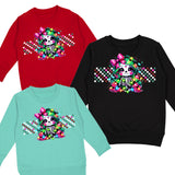 Jolly Dead GIRL Crew Fleece,  (Multiple Options)