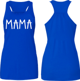 Mama PUFF Raceback Tank, (Multiple Colors)