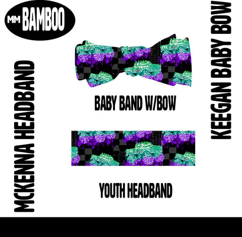 HEADBANDS, Bamboo Monster Truck