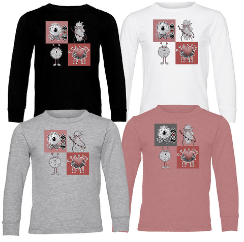 Monster Block Long Sleeve Shirts (Multiple Options