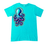 Octopus Checks Tee, (Multiple Options)