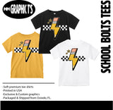 Pencil Bolt TEES, (Multiple Options)